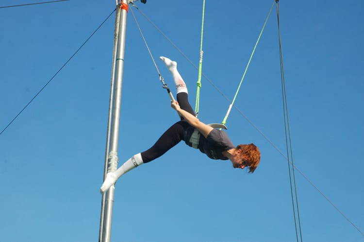 Full Time Explorer New York City Trapeze Classes in NYC: What it's like