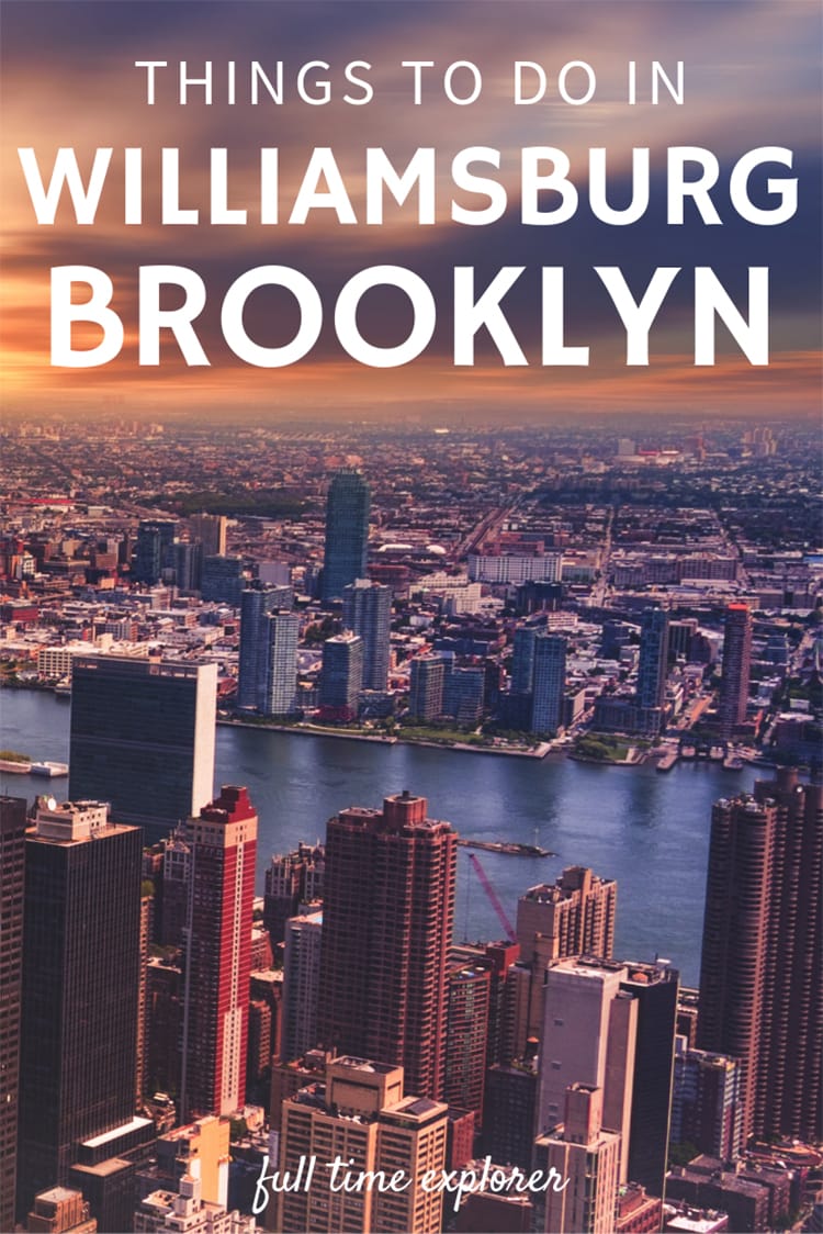 How to Spend a Day in Williamsburg Brooklyn - Food, Art, Hipsters New York NYC New York City Travel Honeymoon Things to do Backpack Backpacking Vacation #travel #honeymoon #vacation #backpacking #budgettravel #offthebeatenpath #bucketlist #wanderlust #NYC #USA #America #UnitedStates #NewYork #NewYorkCity #exploreNYC #visitNYC #seeNYC #discoverNYC #TravelNYC #NYCVacation #NYCTravel #NYCHoneymoon #williamsburg #brooklyn