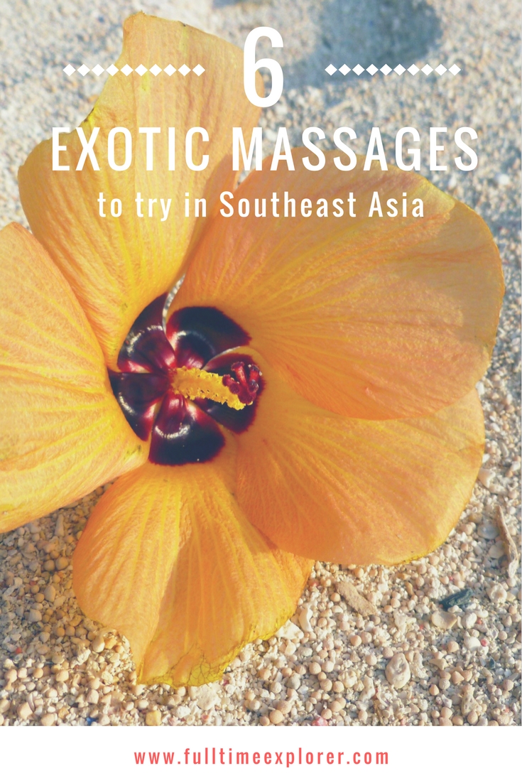 6 Exotic Massages and Spa Treatments to try in Southeast Asia #southeastasia #asia #spa #massage #honeymoon #travel #wanderlust #thailand #indonesia #bali #cambodia #india