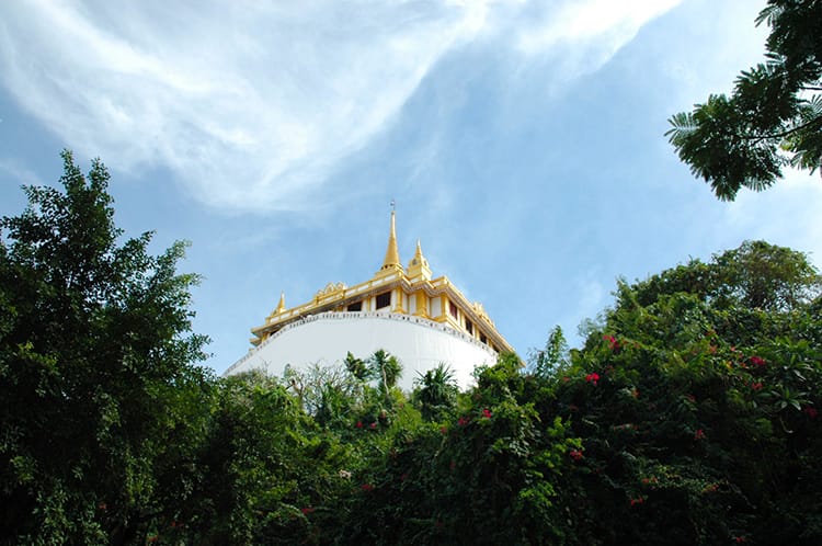 bangkok thailand temples pagodas wat golden mountain Self-Guided Bangkok Temple Tour