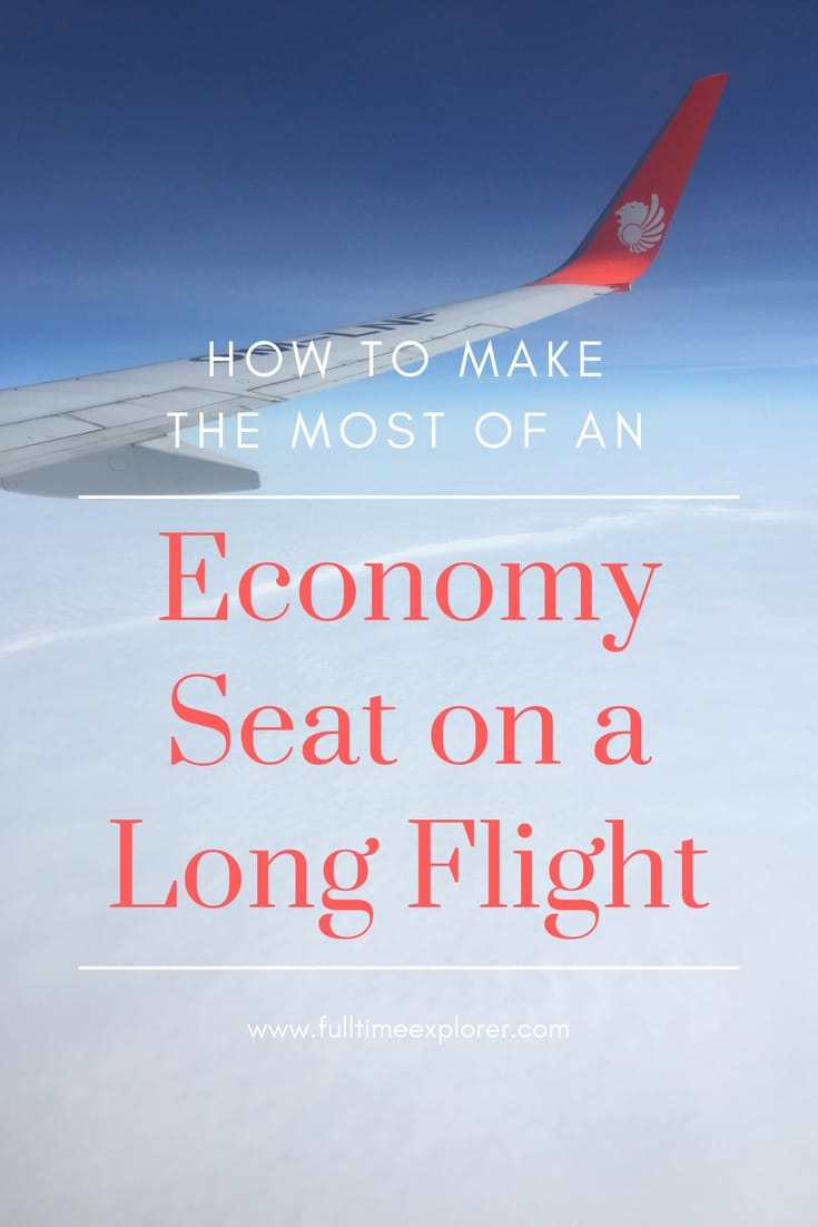 How to Make the Most Out of an Economy Seat on a Long Flight | Tips for long haul flights | travel hacks | airplane tips #travel #traveltips #travelplanning #travelhacks #flight #airplane #airport #asia #southeastasia #wanderlust #backpacking #backpacker