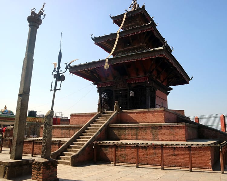 The Bhagwati Temple in Dhulikhel Nepal