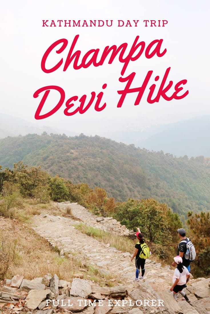 Champa Devi Hike: Kathmandu Day Trip Full Time Explorer Nepal | Travel Destinations | Photo | Photography | Honeymoon | Backpack | Backpacking | Vacation South Asia | Budget | Off the Beaten Path | Trekking | Bucket List | Wanderlust | Things to Do and See | Culture | Food | Tourism | Like a Local | #travel #vacation #backpacking #budgettravel #offthebeatenpath #wanderlust #Nepal #Asia #exploreNepal #visitNepal #seeNepal #discoverNepal #TravelNepal