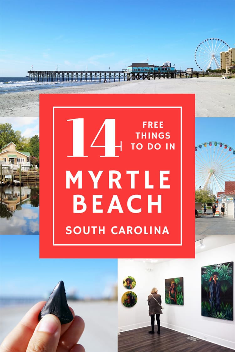 14 Free Things to do in Myrtle Beach, South Carolina for Adults and Kids | Full Time Explorer | United States of America | USA Travel | Family Travel | North America Vacation | Cheap Things to do in Myrtle Beach | Fun things to do in SC | Budget Travel | Honeymoon | Holiday | Inexpensive ways to see Myrtle Beach | Kid Friendly | Places to go Near Myrtle Beach | American Travelers | Conway | Georgetown | Market Common | Murrells Inlet | North Myrtle Beach | #SouthCarolina #MyrtleBeach #SC #Travel