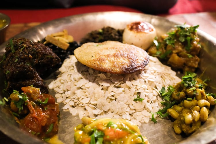 the best restaurants in bhaktapur newa lahana