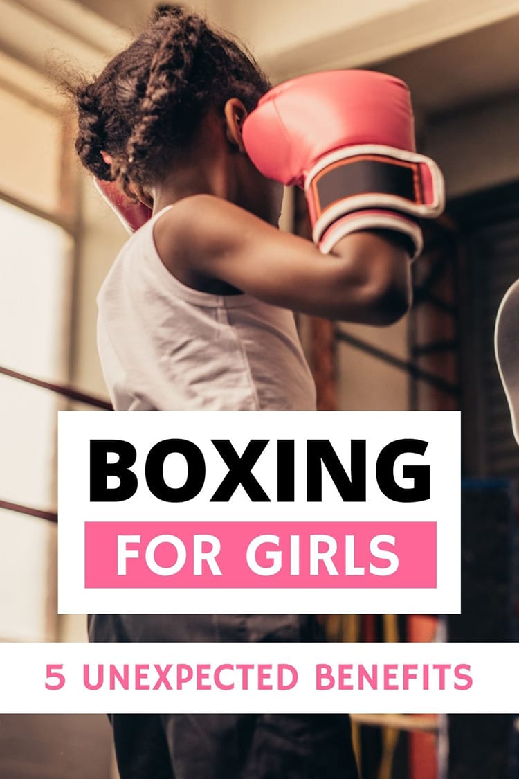 Thinking about starting boxing or signing up your daughter? Here are 5 unexpected benefits of boxing for girls and women. Learn to let go, be mindful, work as a team and more! Boxing for girls, boxing for women, why girls should box, girl mom, is boxing good for kids, little feminists, strong girls, independent girls, how to raise a confident girl #boxing