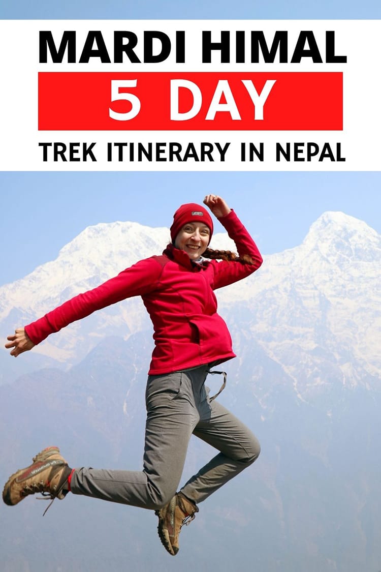 Headed out on the Mardi Himal Trek? Here's everything you need to know including the Mardi Himal Trek Itinerary for 5 days, details on the Mardi Himal Route and trail, a map of the area, expert tips on the different routes, and more!