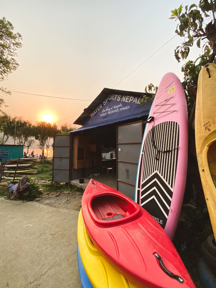 Nepal Water Sports in Pokhara Nepal