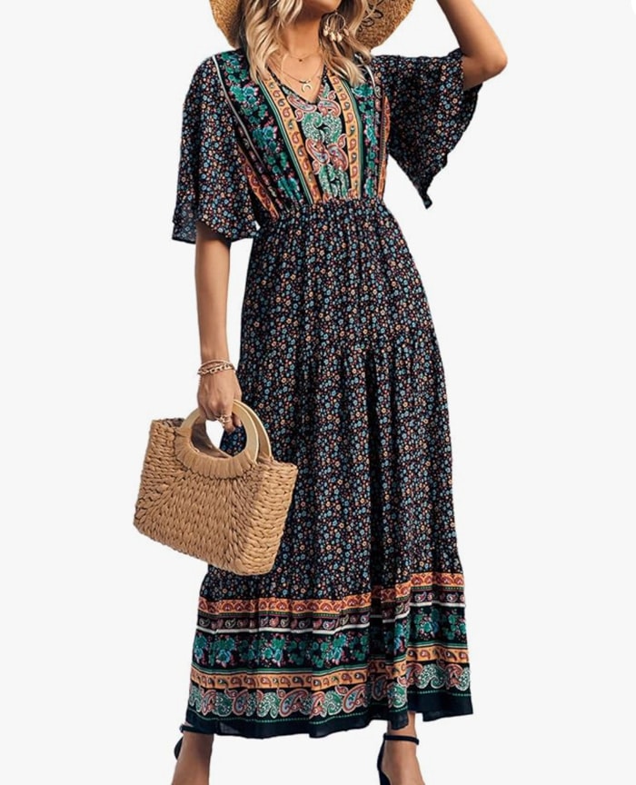 chinese dress ladies Organic Cotton 'Sarita' Dress main image 0