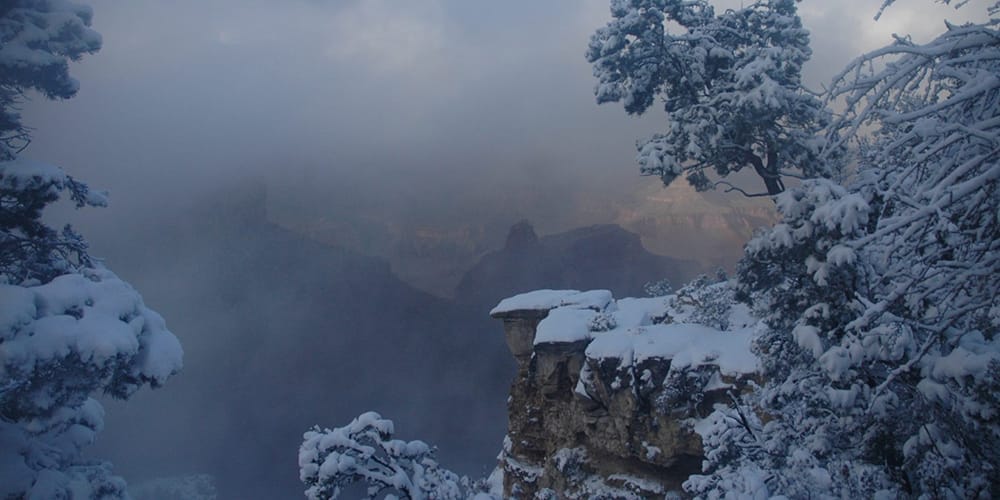 Visiting the Grand Canyon in Winter: What it's like