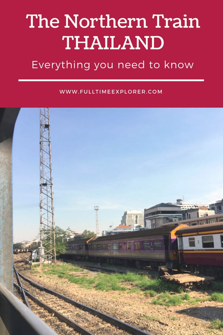 Thai Railways North Line to Chiang Mai: Everything your need to know to get to Ayutthaya, Lopburi, Phitsanulok, Chiang Mai Thailand Travel Honeymoon Backpack Backpacking Vacation #travel #honeymoon #vacation #backpacking #budgettravel #offthebeatenpath #bucketlist #wanderlust #Thailand #Asia #southeastasia #sea #exploreThailand #visitThailand #seeThailand #discoverThailand #TravelThailand #ThailandVacation #ThailandTravel #ThailandHoneymoon 
