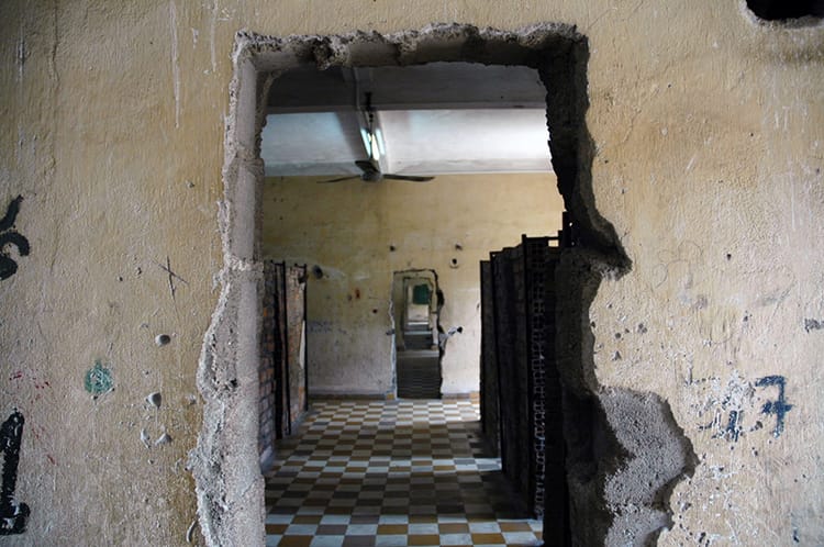 Inside a prison in Cambodia