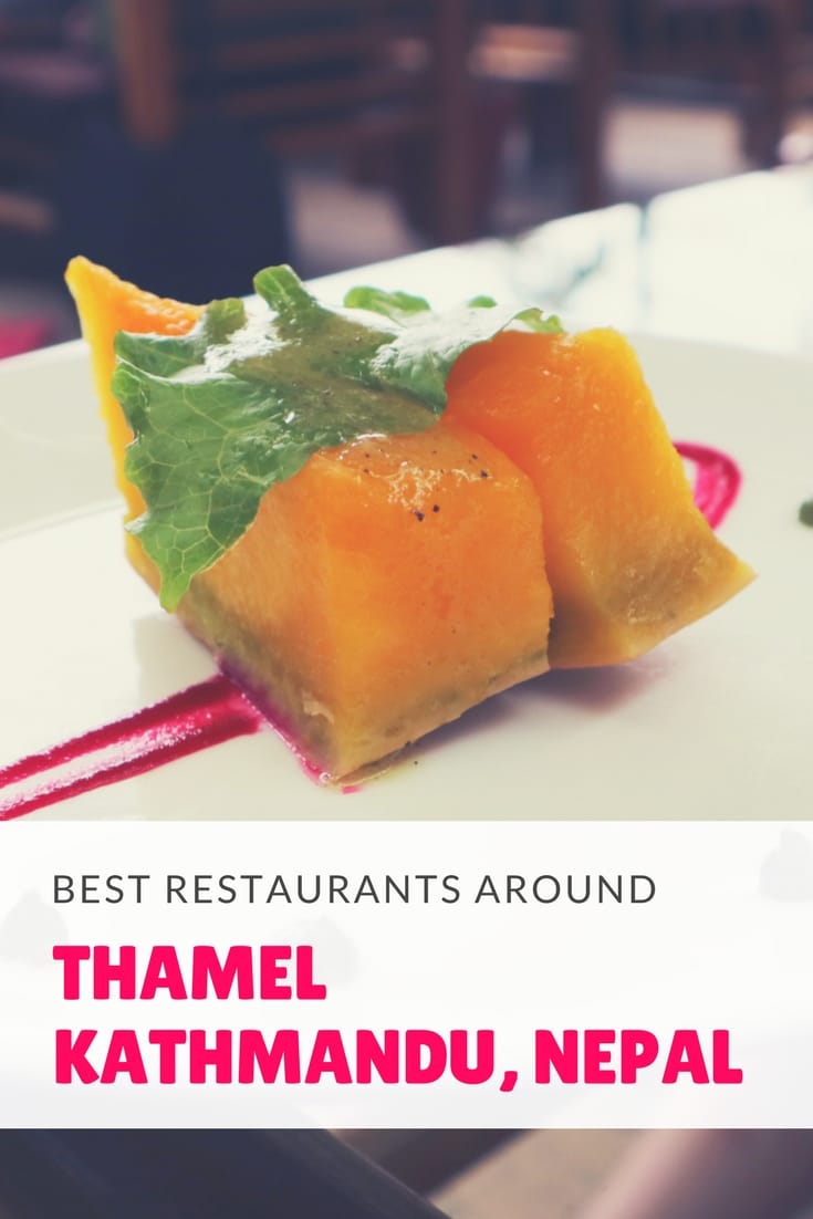 Best Restaurants in Thamel Kathmandu Nepal Travel Honeymoon Backpack Backpacking Vacation #travel #honeymoon #vacation #backpacking #budgettravel #offthebeatenpath #bucketlist #wanderlust #Nepal #Asia #southasia #exploreNepal #visitNepal #seeNepal #discoverNepal #TravelNepal #NepalVacation #NepalTravel #NepalHoneymoon 