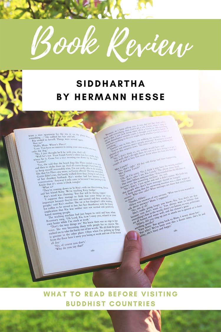 Book Review: Siddhartha by Hermann Hesse | Full Time Explorer | Travel Books | Books About Traveling | Vacation Reads | Beach Reads | Travel Genre | Buddha | Books About Buddhism | Books About Religion | Travel Novel | Journey Airplane Entertainment #travel #book #entertainment #buddhism #buddha