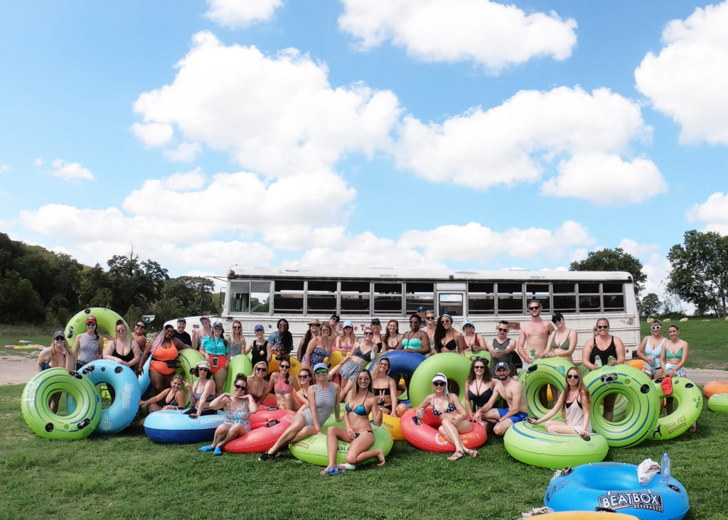 River Tubing with The Blonde Abroad in Austin, Texas