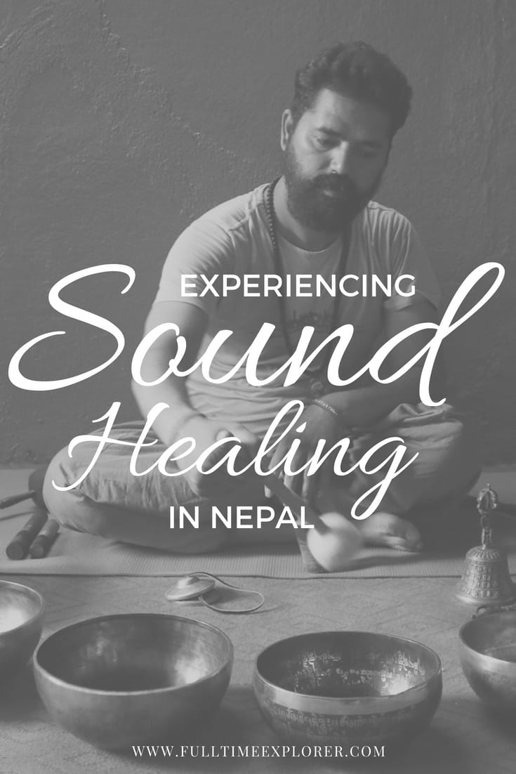 Experiencing Sound Healing with a Swami in Nepal | Singing Bowl Therapy | Holistic Therapy Full Time Explorer Nepal Travel Honeymoon Backpack Backpacking Vacation #travel #honeymoon #vacation #backpacking #budgettravel #offthebeatenpath #bucketlist #wanderlust #Nepal #Asia #southasia #exploreNepal #visitNepal #seeNepal #discoverNepal #TravelNepal #NepalVacation #NepalTravel #NepalHoneymoon 
