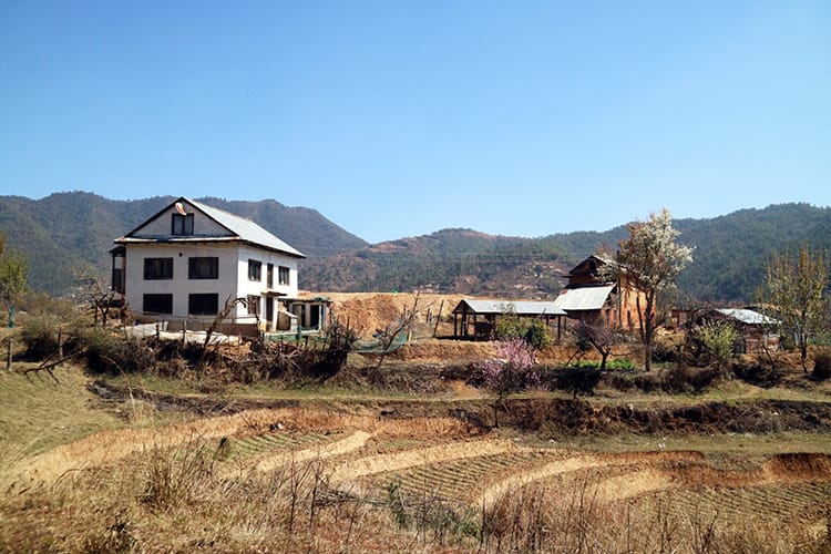 A farmhouse on the way from Chitlang to Kulekhani