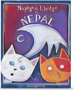 Nepali Story Books for Kids Nuptse and Lhotse in Nepal Book Cover