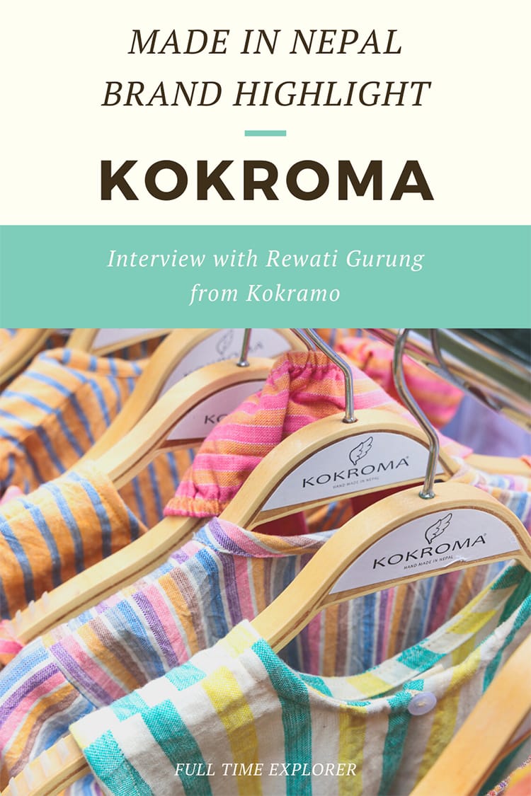Made in Nepal Brand Highlight: Kokroma - Check out this interview with owner Rewati Gurung about how Kokroma was created and how they make their items sustainably within Nepal | Full Time Explorer | Sustainable Design | Sustainable Baby Clothes | Sustainable Fashion | Eco Friendly Children's Clothing | Natural Children's Clothing | Cute Baby Clothes | Baby Gift Basket | Sustainable Brands in Nepal | Locally Made | Sustainable Design #madeinnepal #children #fashion #style #sustainable #ecofriendly #kids #baby