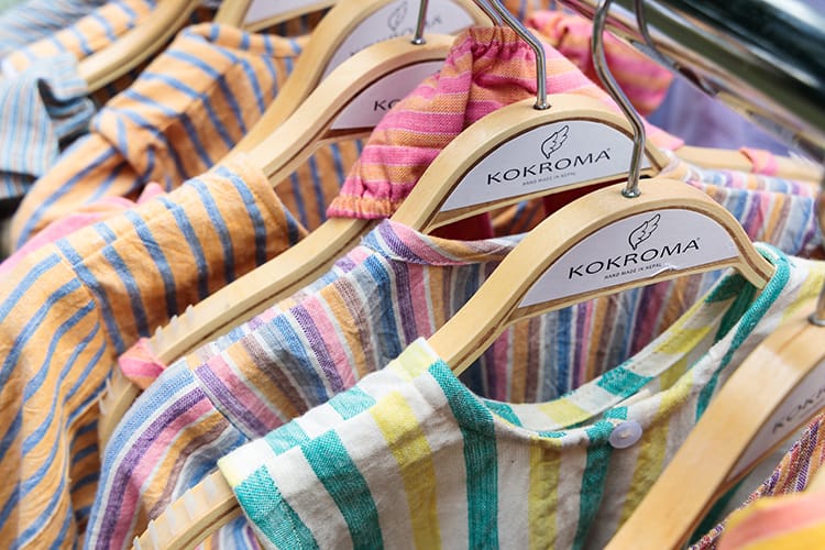 Kokroma colorful Children's Clothing on hangers
