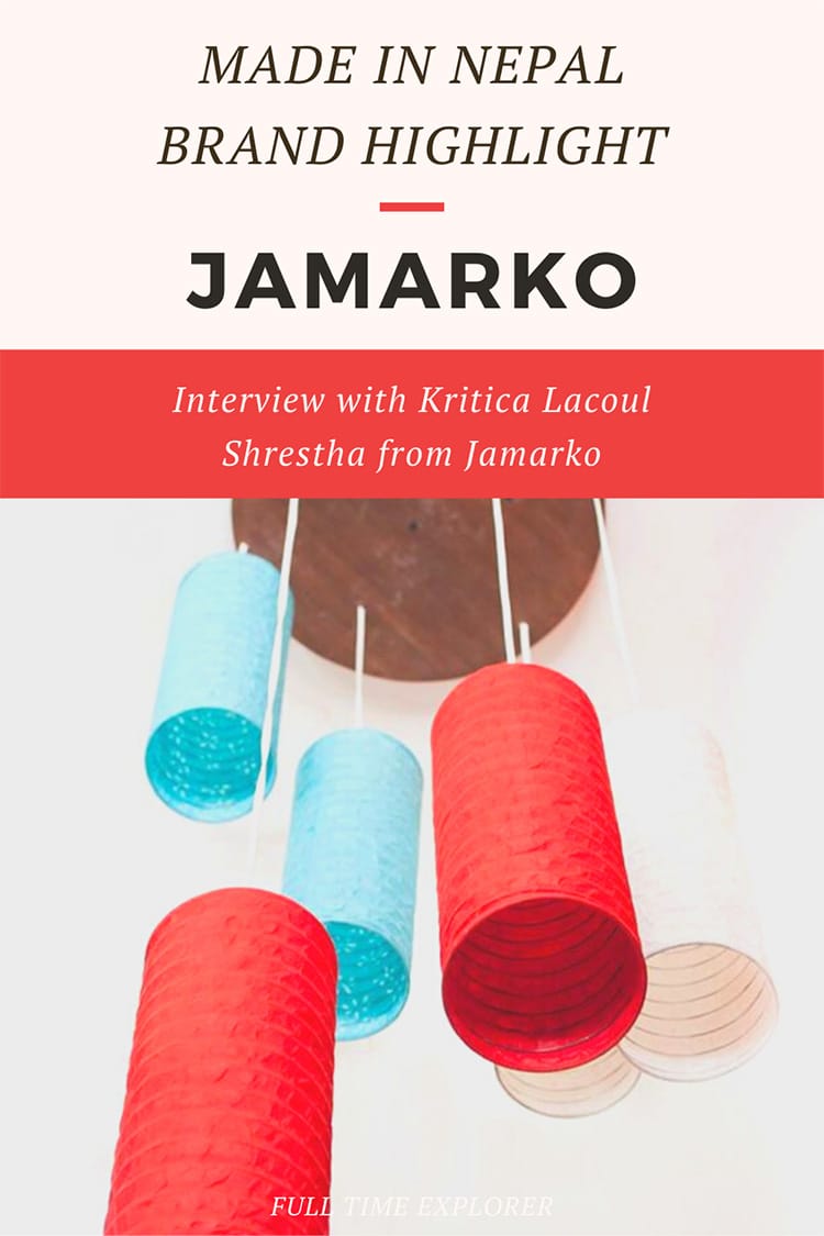 Made in Nepal Brand Highlight: Jamarko - Check out this interview with Kritica Lacoul Shrestha about how Jamarko was created and how they make their items sustainably within Nepal | Full Time Explorer | Sustainable Design | Shopping in Nepal | Sustainable Paper | Sustainable Home Decor | Eco Friendly Stationary | Natural | Handmade | Recycled Paper | Sustainable Brands in Nepal | Locally Made | Sustainable Design