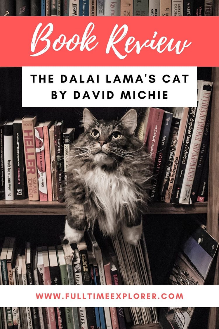 Book Review The Dalai Lama's Cat by David Michie | Books on Religion | Buddhism Books | Mindfulness Books | Meditation Books | Buddhist Books | Monk Books | Learning about Buddhism | Easy to understand Buddhism | Cat Books