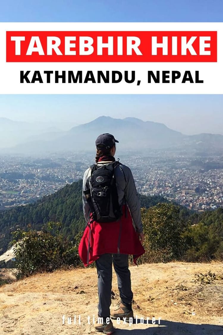 If you're looking for a day hike in the Kathmandu Valley, then Tarebhir might be for you. Here's everything you need to know to do this half day hike | Kathmandu Hiking | Nepal Hiking | Day Hikes in Kathmandu | Day Trips from Kathmandu | Day Hikes in Nepal | Nepal Trekking | Kathmandu Nature | Things to do in Kathmandu