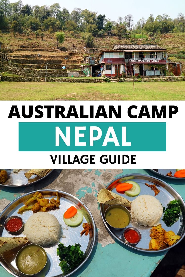 Australian Base Camp in Nepal is a great day trip from Pokhara. It's also a popular stop along the Mardi Himal Trek where trekkers either spend the night or stop for dinner or tea.