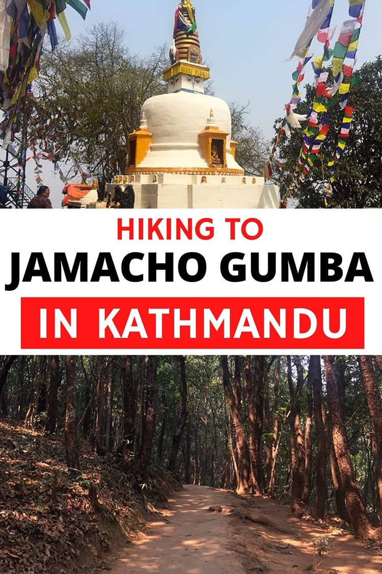 Looking for a hike near Kathmandu to use for training for an upcoming trek? The Jamacho Gumba Hike is just 20 minutes outside of Kathmandu and is excellent for uphill training. Here's what you need to know... hiking in kathmandu, hiking in nepal, things to do in kathmandu, kathmandu trekking, shivapuri national park, nagarjun national park, nepal travel