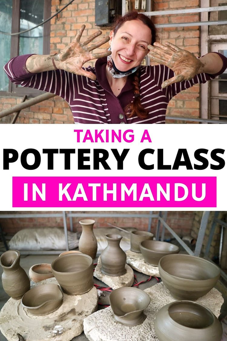 If you're thinking about taking a pottery class in Kathmandu, check out Backstreet Academy. Here's my review of their pottery class in Nepal. Pottery class, classes in Nepal, things to do in Kathmandu, Nepali culture, Nepalese art